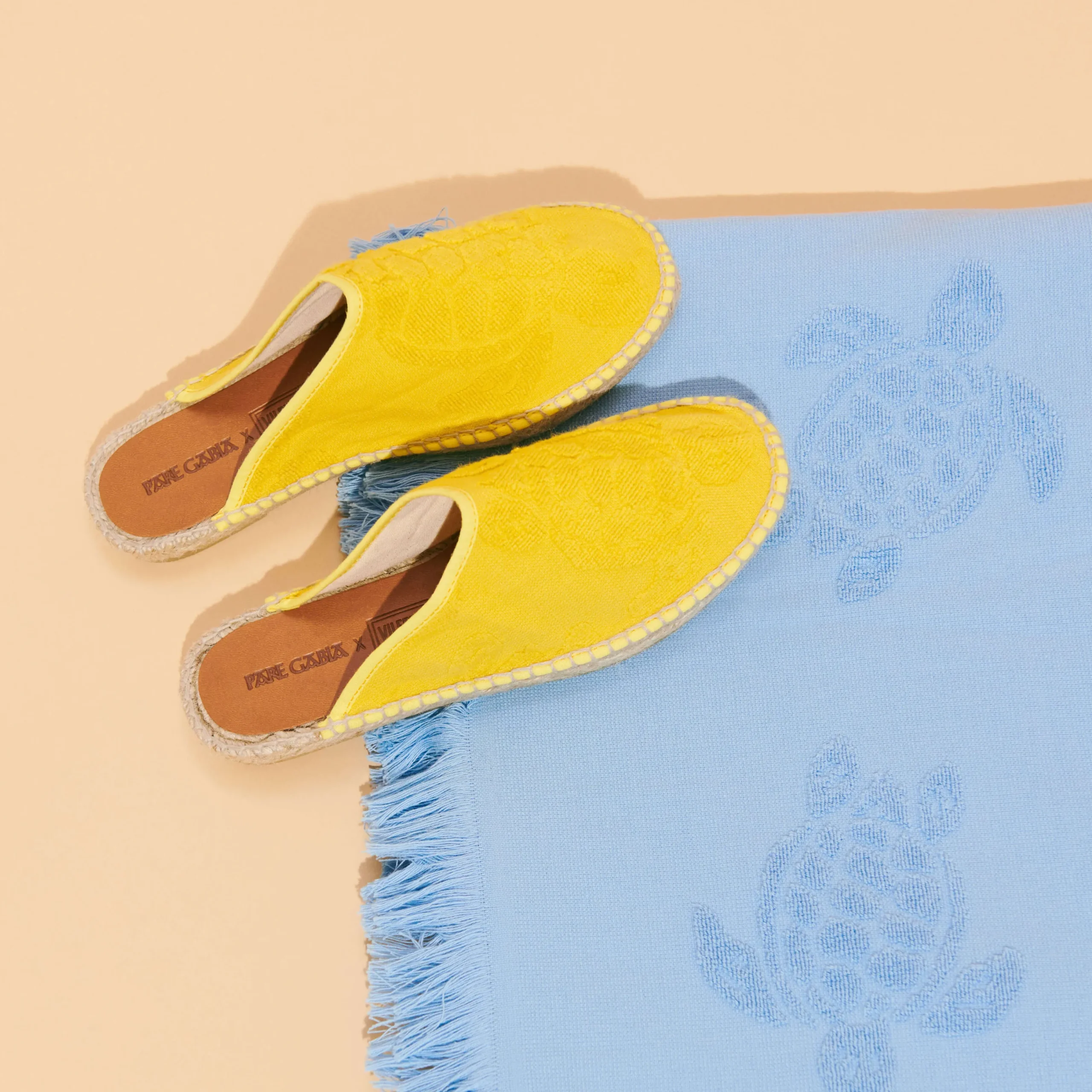 Flash Sale Vilebrequin Beach Fouta In Organic Cotton Turtles Jacquard Divine/Blue