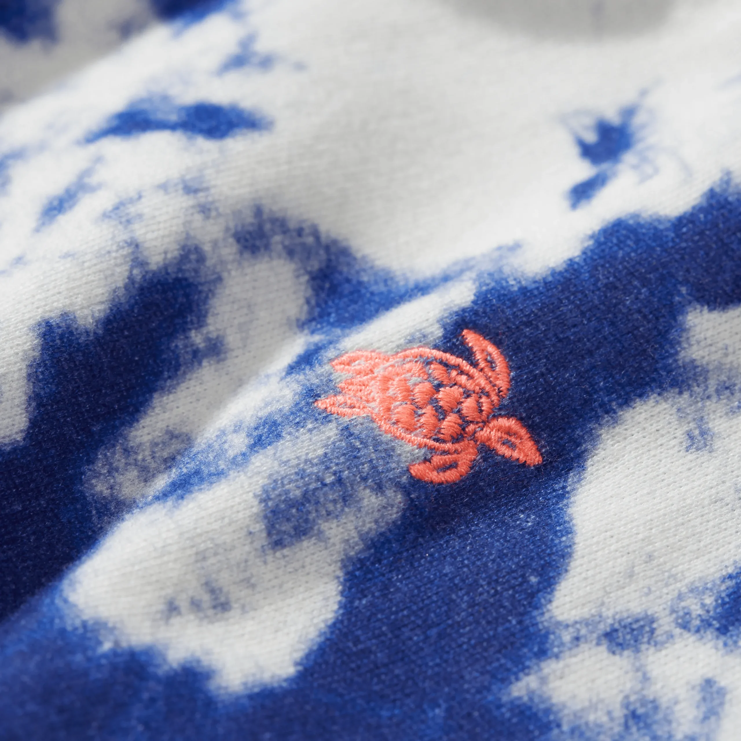Best Sale Vilebrequin Boys Cotton Crewneck Sweatshirt Tie & Dye Navy/Blue