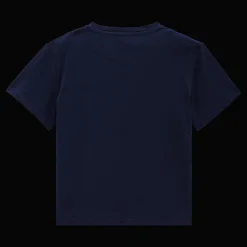 Best Sale Vilebrequin Boys Cotton T-Shirt Hypno Shell Navy/Blue