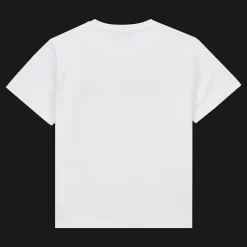 Hot Vilebrequin Boys Cotton T-Shirt Sunny Streets White/White