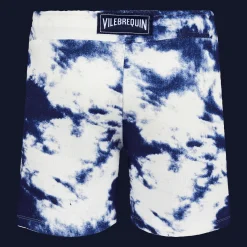 Clearance Vilebrequin Boys Jogger Bermuda Tie & Dye Navy/Blue