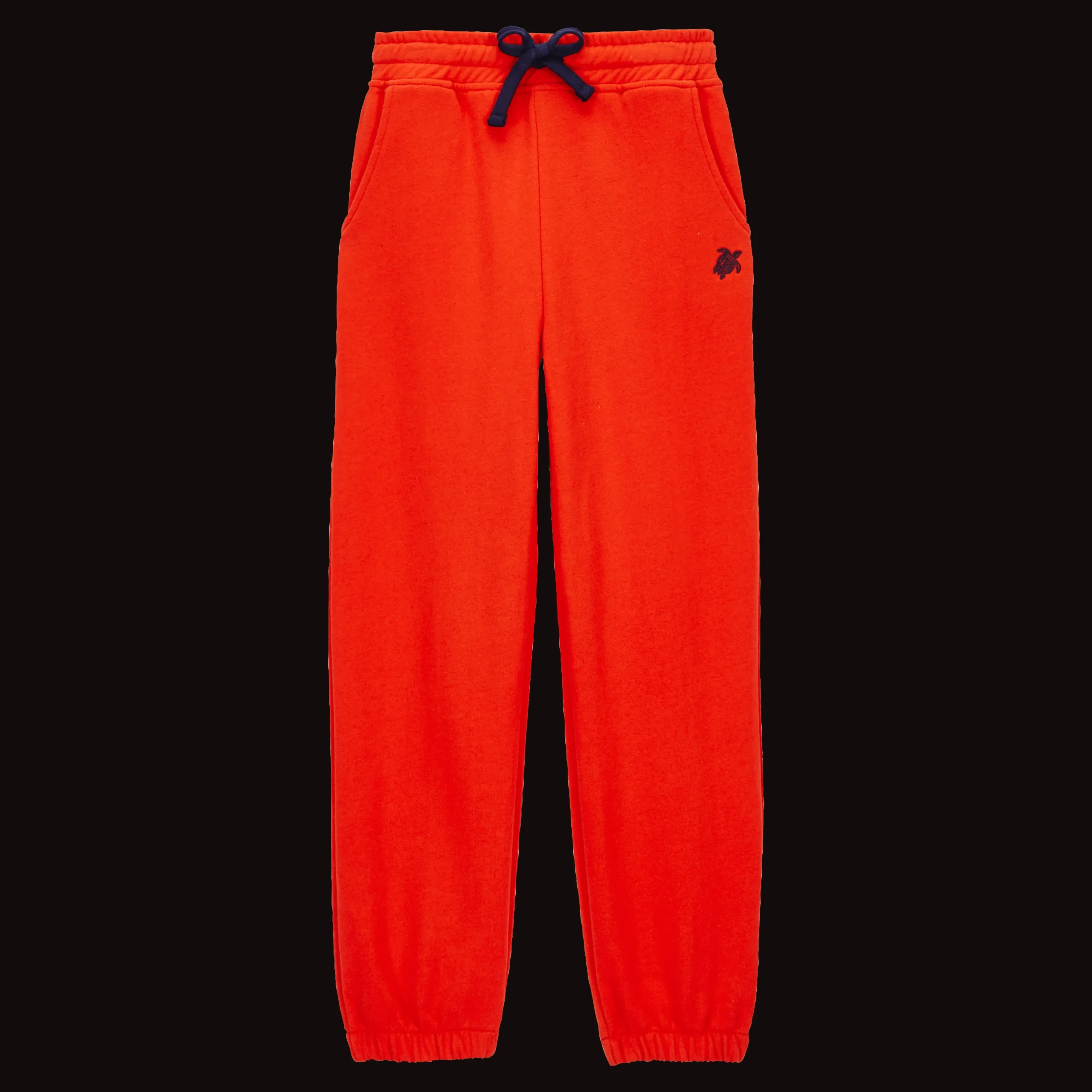 Outlet Vilebrequin Boys Jogger Pants Solid Poppy Red/Red