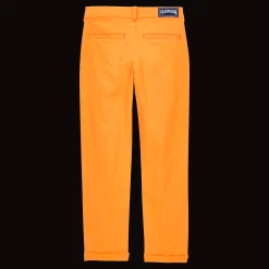 Best Vilebrequin Boys Pants Solid Carrot/Orange