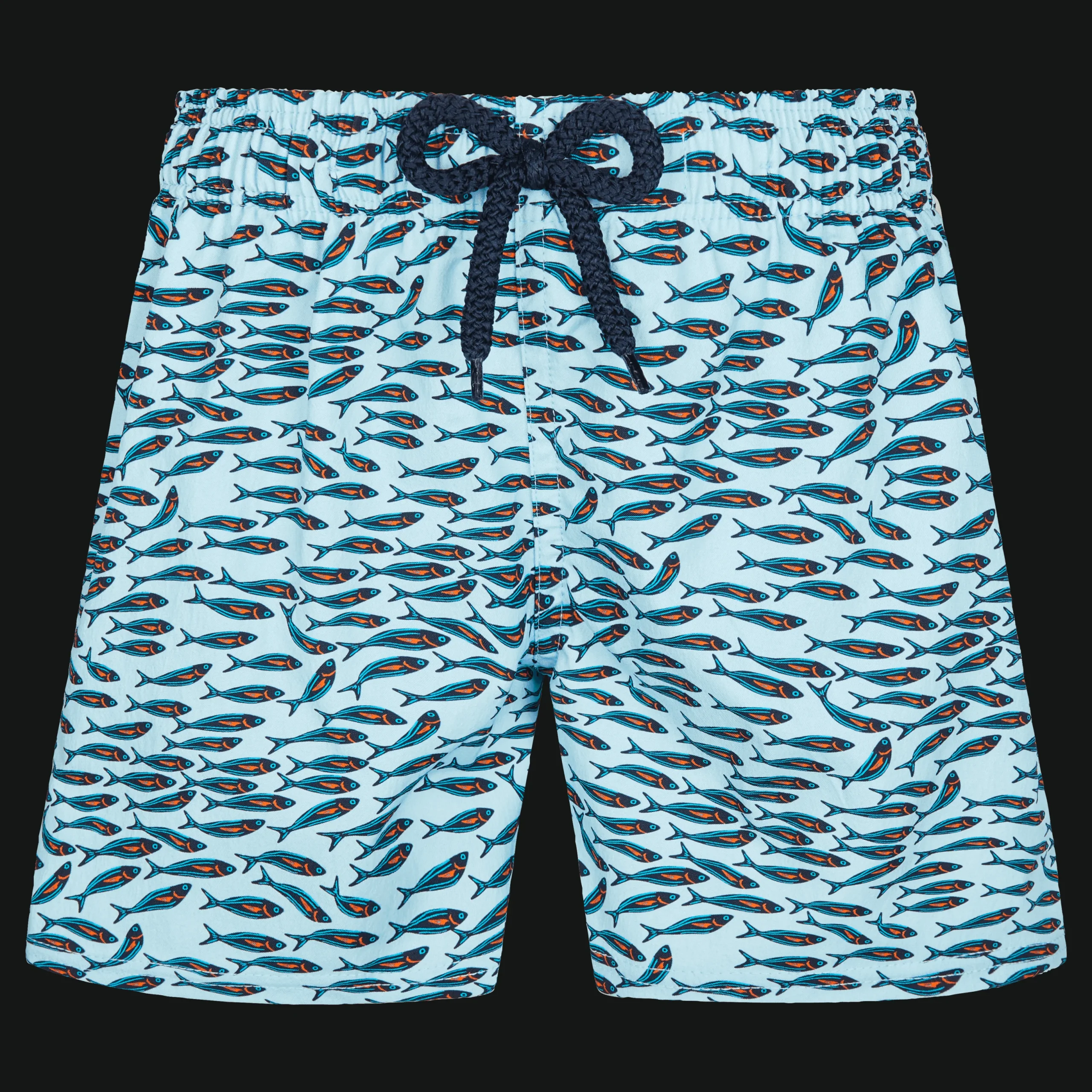 Hot Vilebrequin Boys Stretch Swim Trunks Gulf Stream Thalassa/Blue