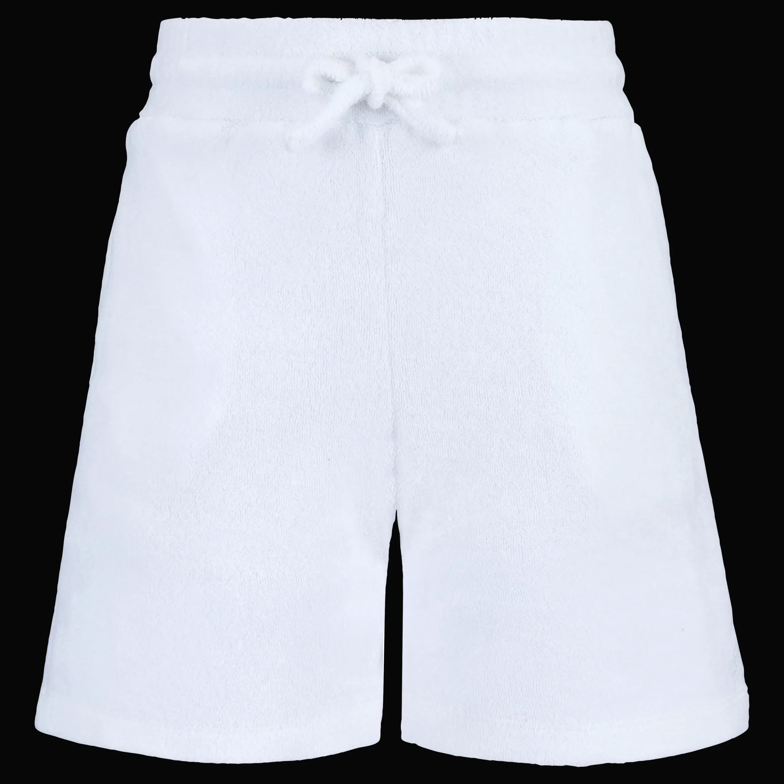 Hot Vilebrequin Boys Terry Bermuda Solid White/White