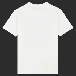 Clearance Vilebrequin Cotton Men T-Shirt Malibu Lifeguard Off White/White