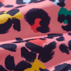 Cheap Vilebrequin Girls One-Piece Swimsuit Turtles Leopard Candy/Pink