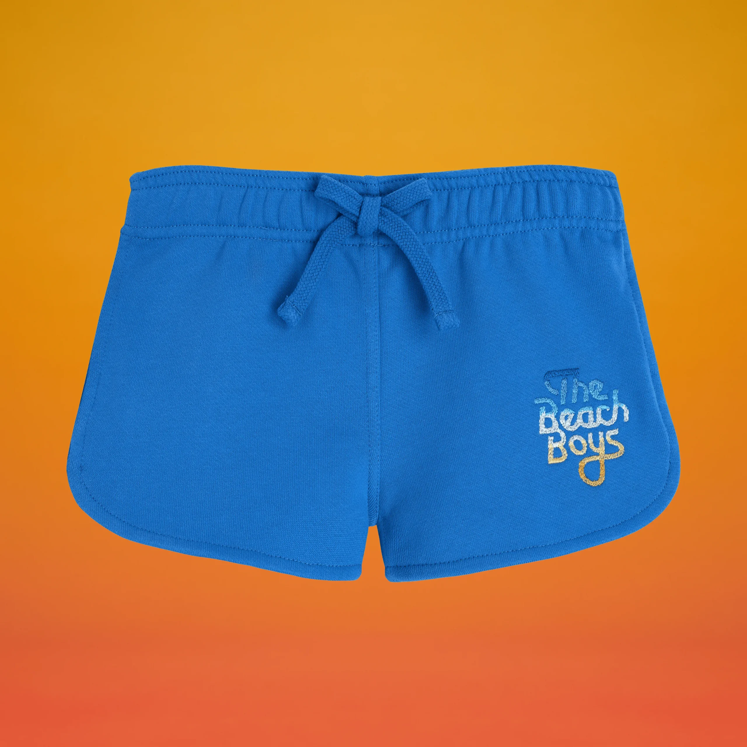 Discount Vilebrequin Girls Shorty Gradient Emrboidered Logo - X The Beach Boys Earthenware/Blue