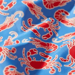 Hot Vilebrequin Kids Bag Crabs & Shrimps Earthenware/Blue