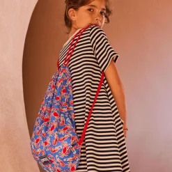 Store Vilebrequin Kids Bag Crabs & Shrimps Earthenware/Blue