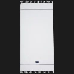 Store Vilebrequin Kids Beach Towel Solid White/White