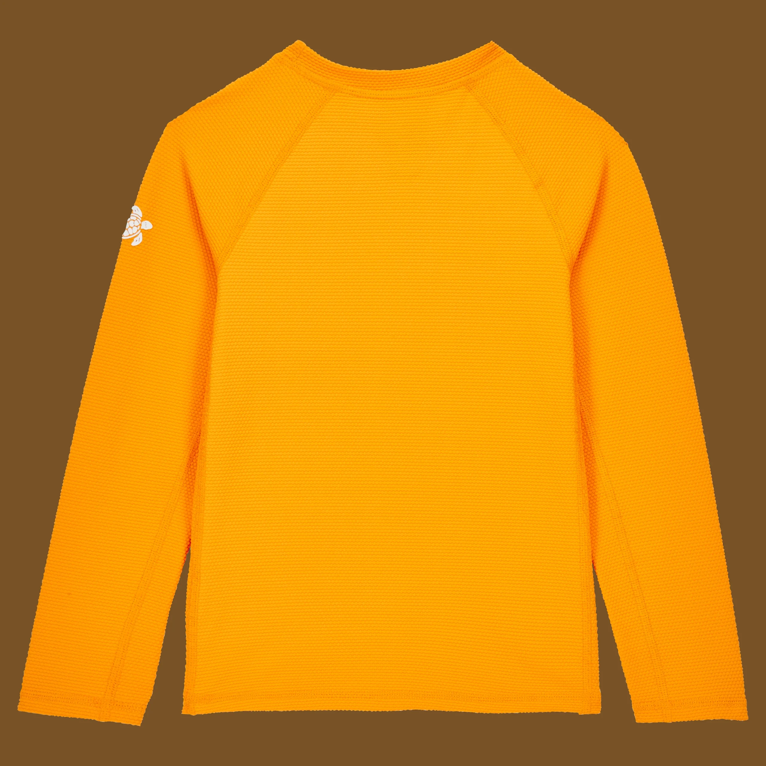 Best Vilebrequin Kids Rashguard Textured Solid Sunflower/Yellow