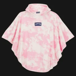 Online Vilebrequin Kids Terry Poncho Tie & Dye Starfruit/Pink