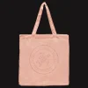 Hot Vilebrequin Linen Turtle Unisex Tote Bag Mineral Dye Pottery/Orange
