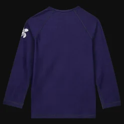 Clearance Vilebrequin Long Sleeves Rashguard Solid Navy/Blue