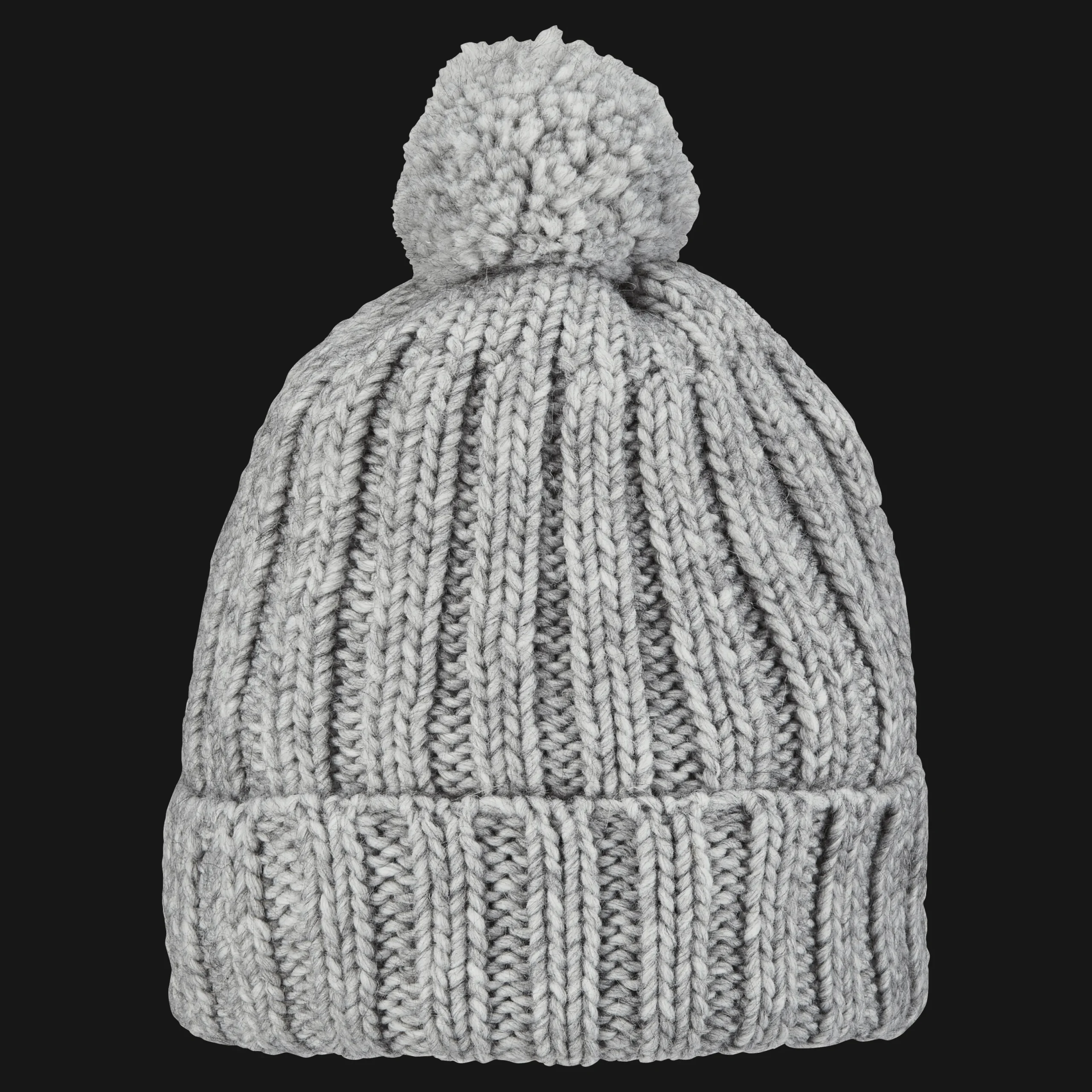 Sale Vilebrequin Men Beany Wool Hat Lihght Gray Heather/Grey