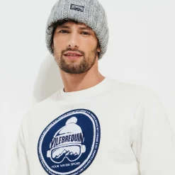Sale Vilebrequin Men Beany Wool Hat Lihght Gray Heather/Grey