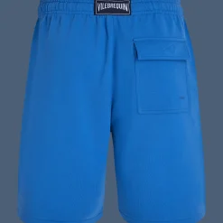 Store Vilebrequin Men Bermuda Gradient Embroidered Logo - X The Beach Boys Earthenware/Blue