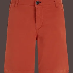 Sale Vilebrequin Men Bermuda Solid Rust/Orange