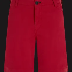 Discount Vilebrequin Men Bermuda Solid Burgundy/Red