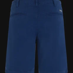 Cheap Vilebrequin Men Bermuda Solid Sea Blue/Blue