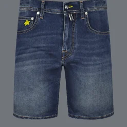 Outlet Vilebrequin Men Bermuda Trunks Carapaces Med Denim W2/Blue