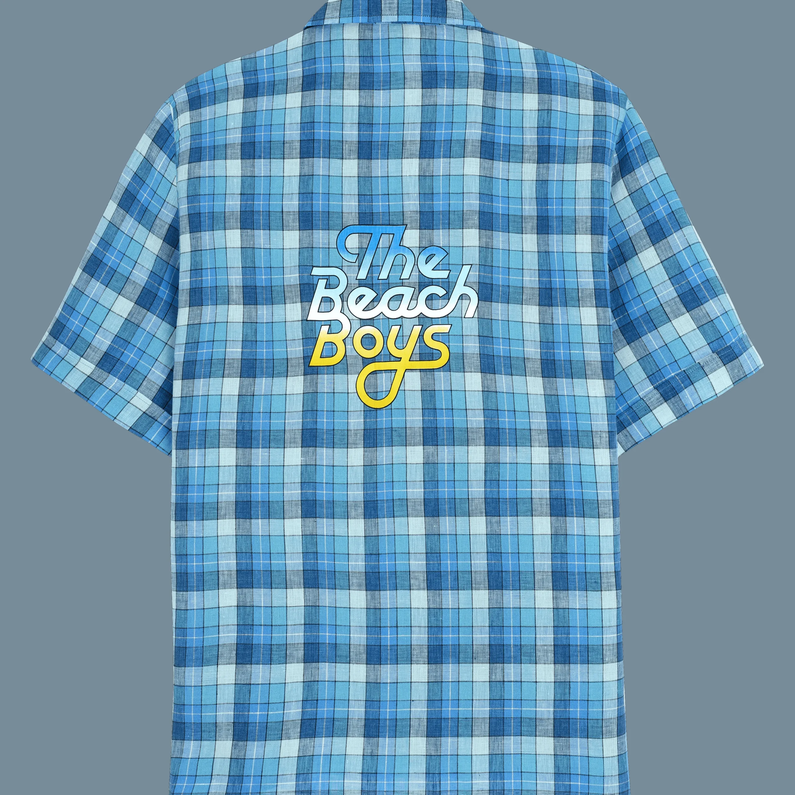 Online Vilebrequin Men Bowling Shirt Checks - X The Beach Boys Navy/Blue