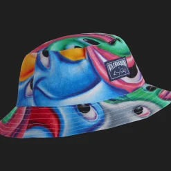 Discount Vilebrequin Men Bucket Hat Faces In Places - X Kenny Scharf Multicolor/Multi