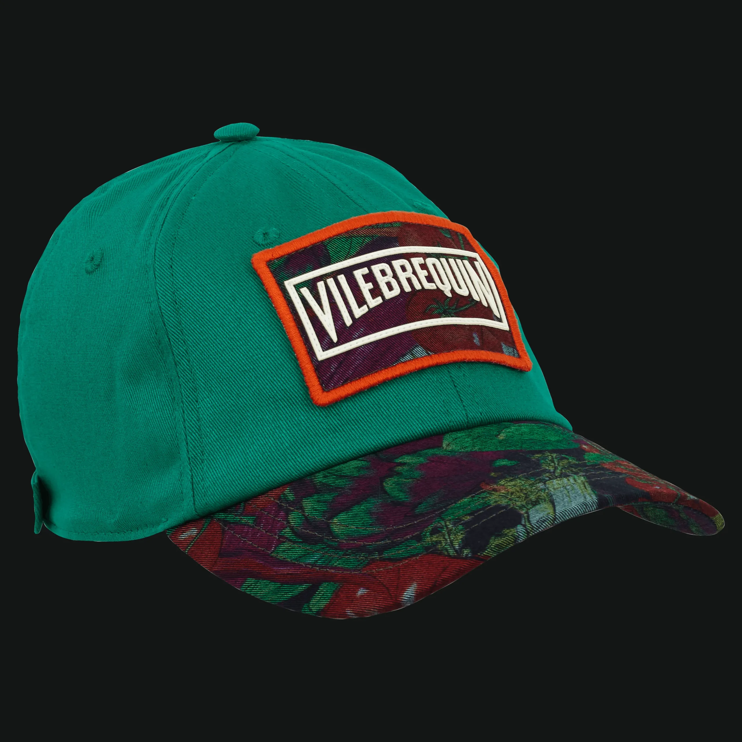Store Vilebrequin Men Cap Printed Marche Provencal Emerald/Green