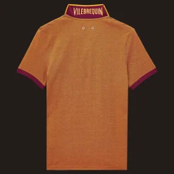 Best Sale Vilebrequin Men Changing Cotton Pique Polo Shirt Solid Kerala/Purple