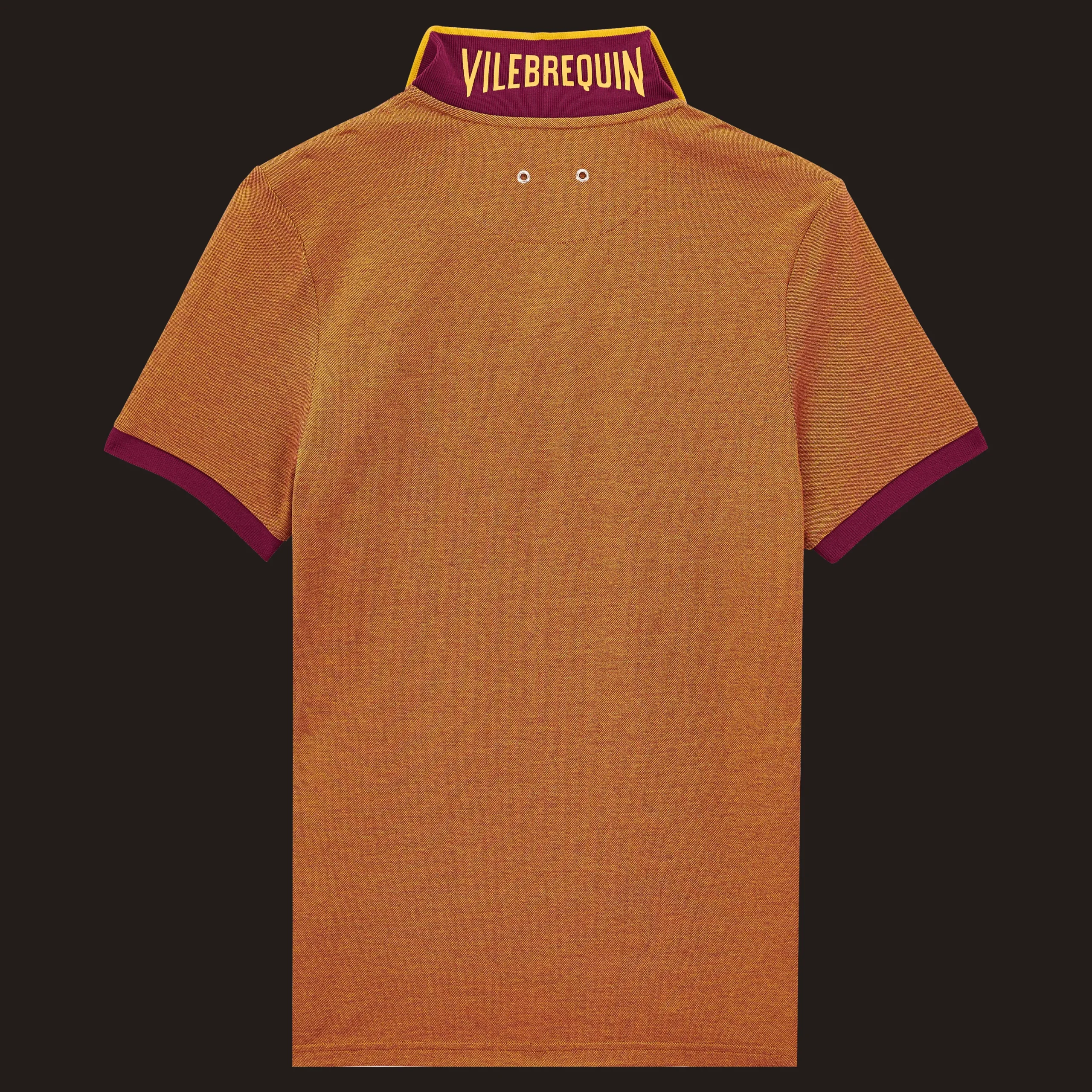 Best Sale Vilebrequin Men Changing Cotton Pique Polo Shirt Solid Kerala/Purple