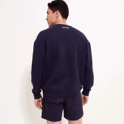 Best Sale Vilebrequin Men Cotton Sweatshirt The Year Of The Rabbit Navy/Blue