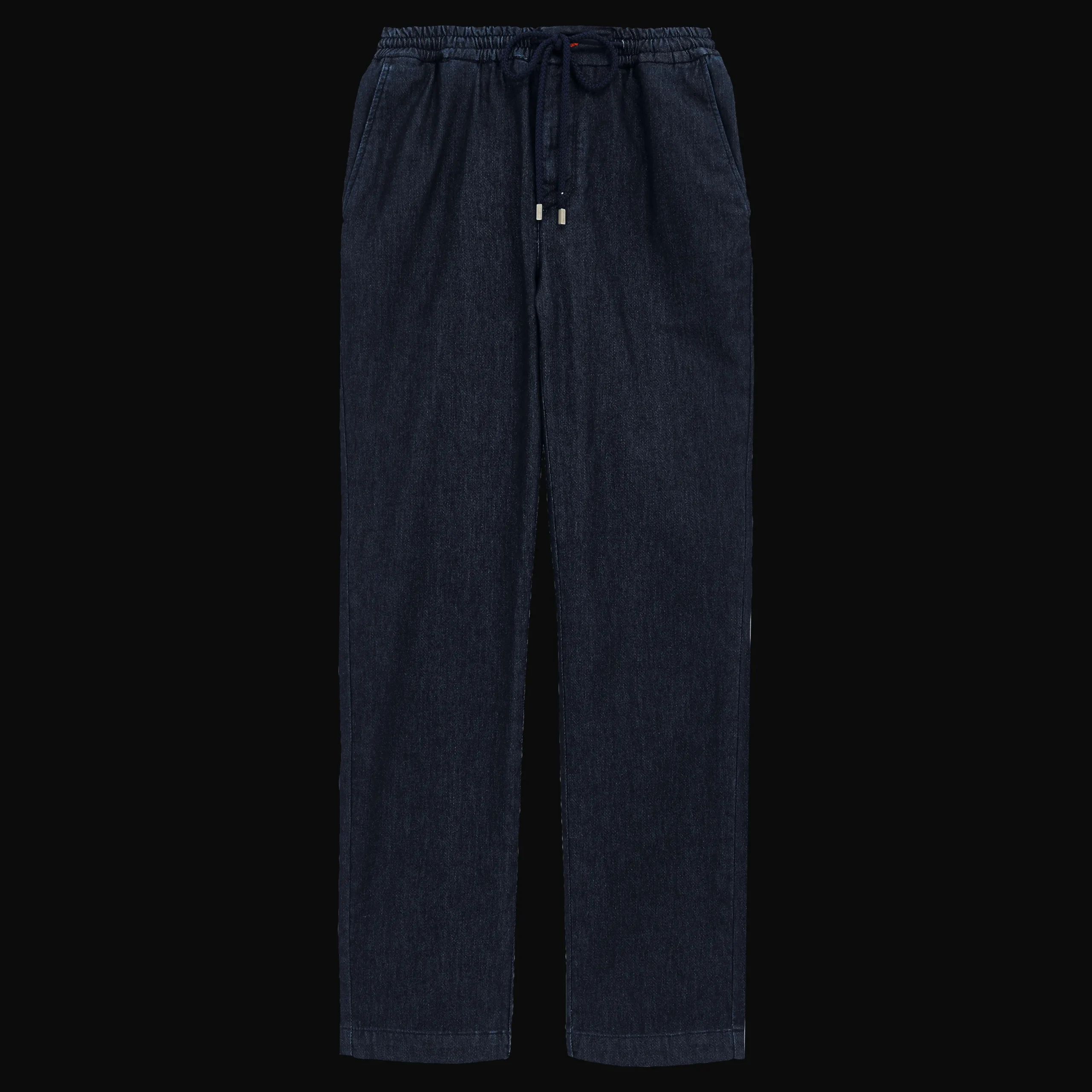 Sale Vilebrequin Men Denim Jogging Pants Dark Denim W1/Blue