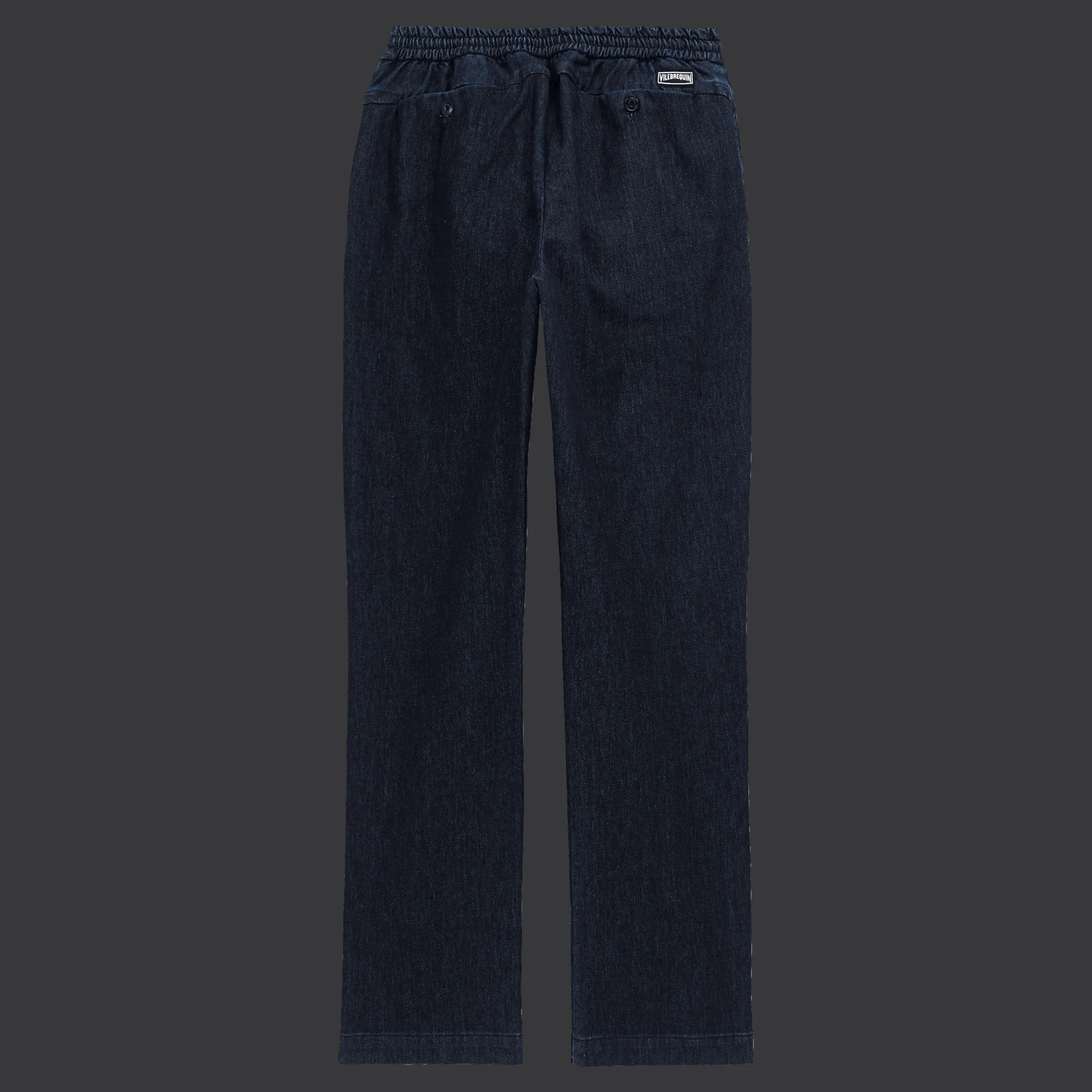 Sale Vilebrequin Men Denim Jogging Pants Dark Denim W1/Blue