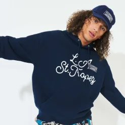 Fashion Vilebrequin Men Hoodie Sweatshirt - X Highsnobiety Navy/Blue