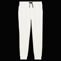 Online Vilebrequin Men Jogger Cotton Pants Solid Off White/White