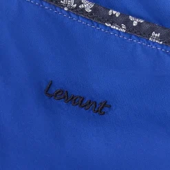 Shop Vilebrequin Men Jogging Gabardine Stretch Bermuda Shorts Purple Blue/Blue