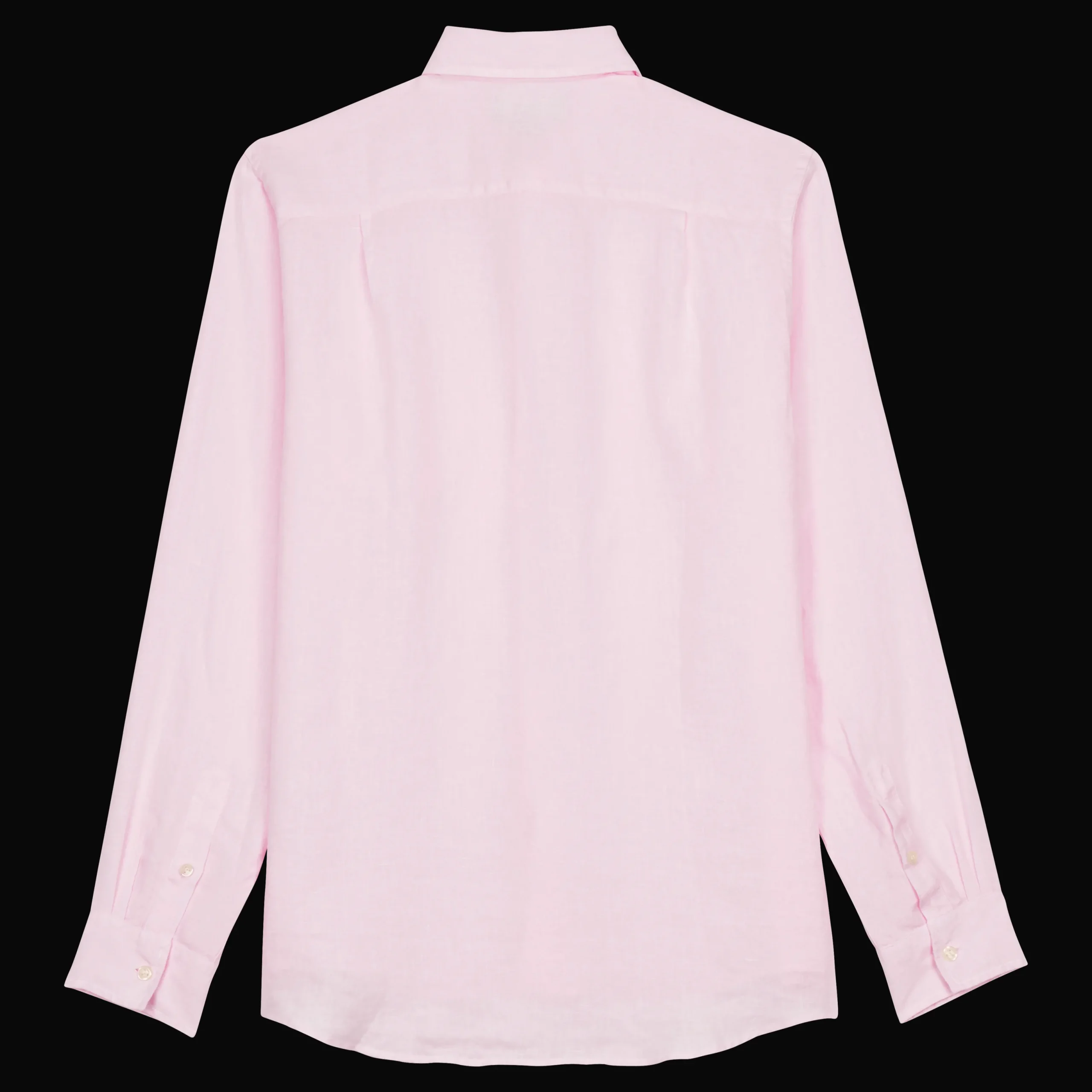 Cheap Vilebrequin Men Linen Shirt Solid Ballet Shoe/Pink