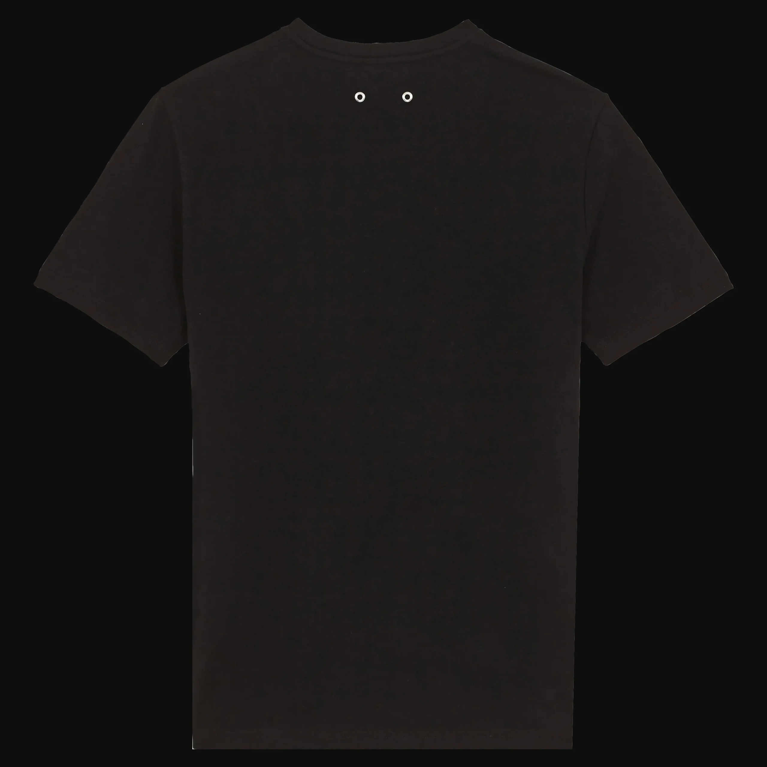 Store Vilebrequin Men Organic Cotton T-Shirt Solid Black/Black