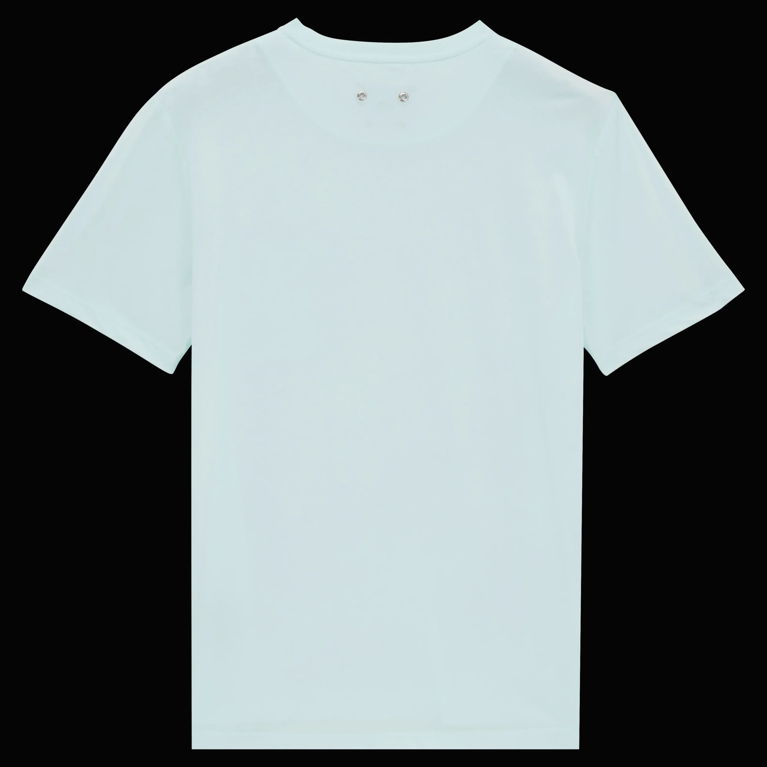 Outlet Vilebrequin Men Organic Cotton T-Shirt Solid Glacier/Blue