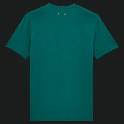 Hot Vilebrequin Men Organic Cotton T-Shirt Solid Linden/Green