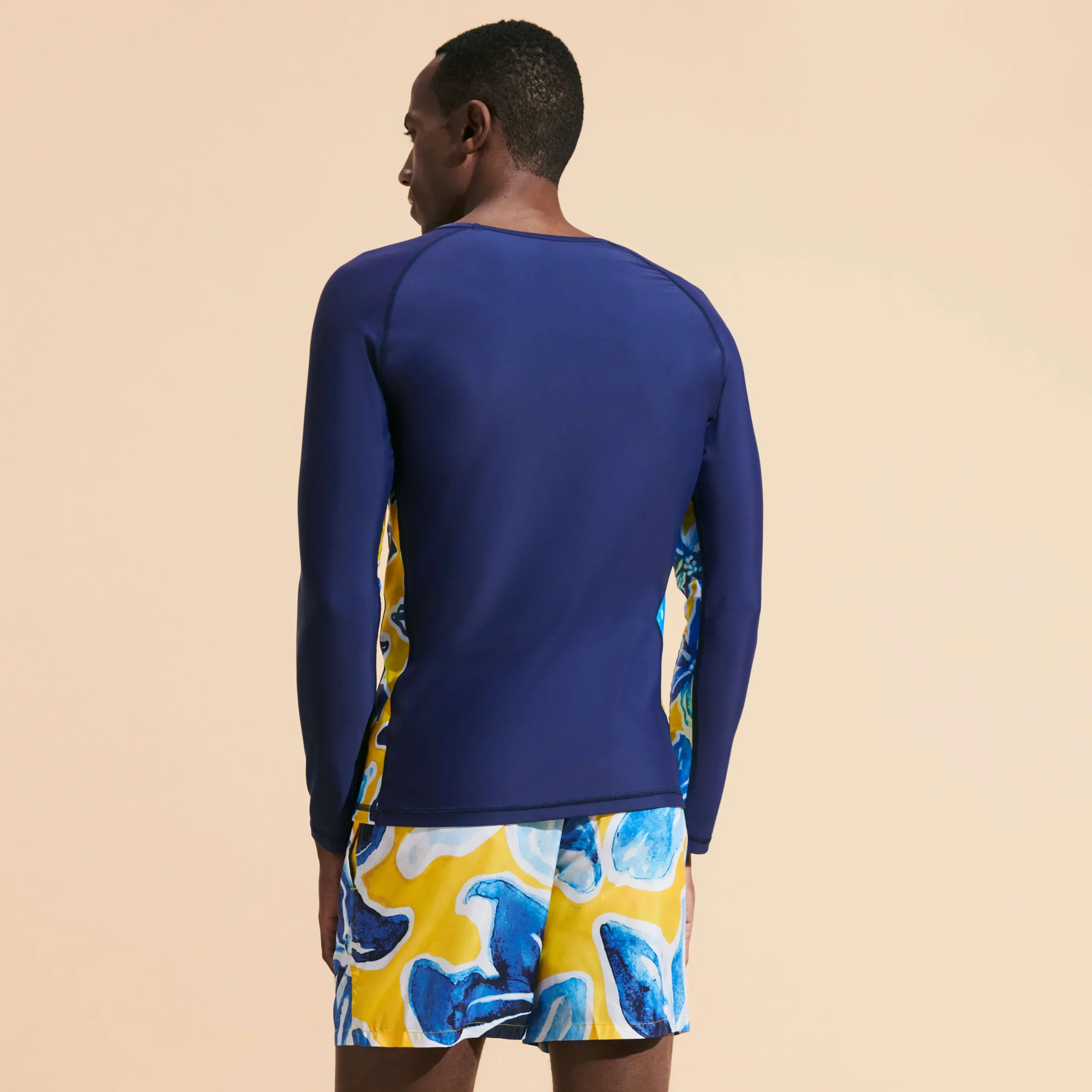 Outlet Vilebrequin Men Rashguard Long Sleeves Raiatea Sun/Yellow