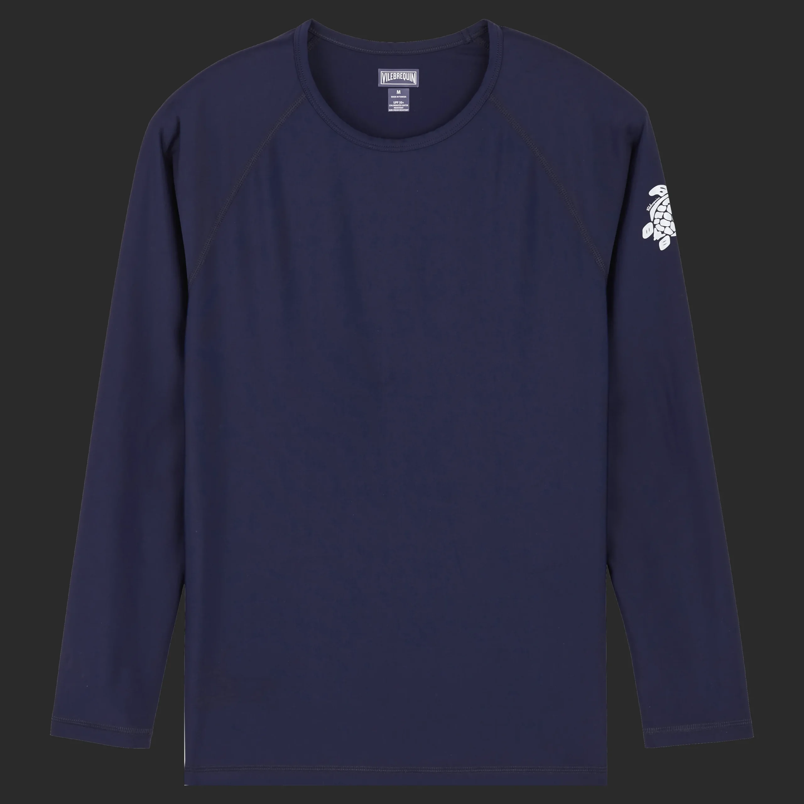Best Sale Vilebrequin Men Rashguard Solid Navy/Blue