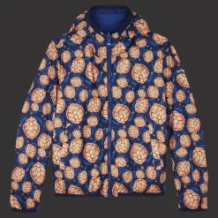 Flash Sale Vilebrequin Men Reversible Windbreaker Jacket Carapaces Ultramarine/Blue