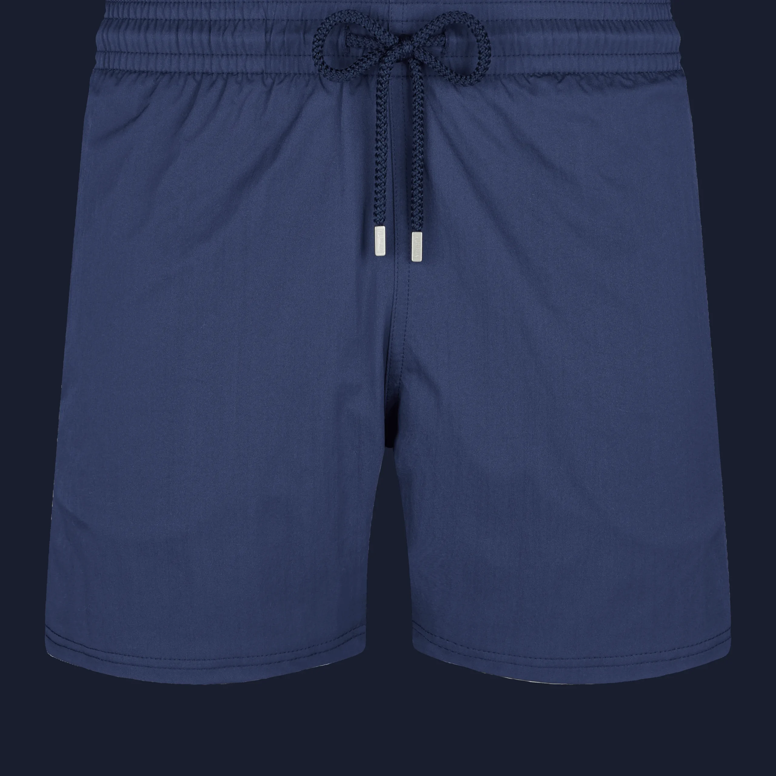 Hot Vilebrequin Men Stretch Swim Trunks Solid Navy/Blue