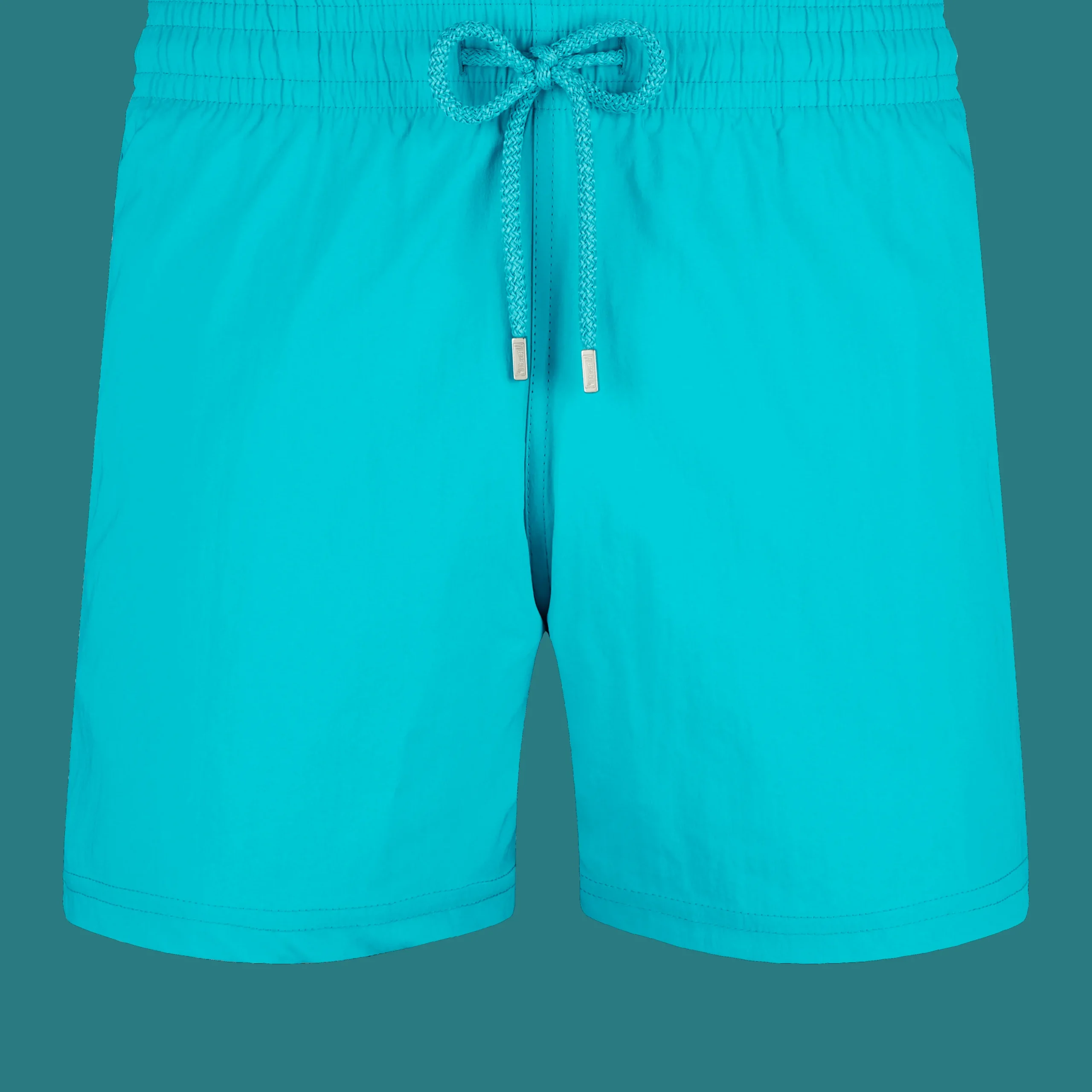 Hot Vilebrequin Men Stretch Swim Trunks Solid Curacao/Blue