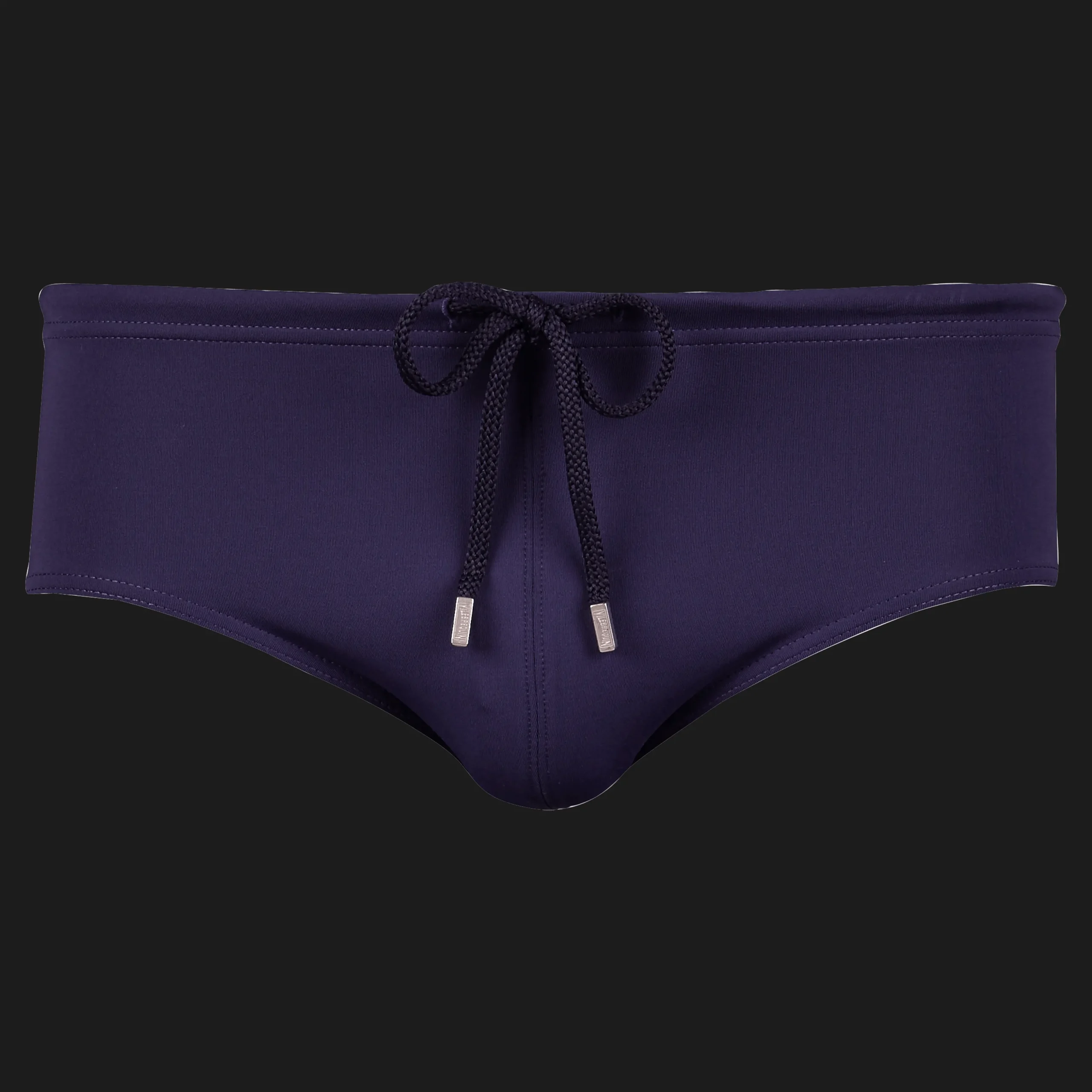 Best Vilebrequin Men Swim Brief Solid Navy/Blue
