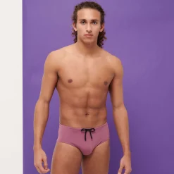 Best Sale Vilebrequin Men Swim Brief Solid Murasaki/Purple
