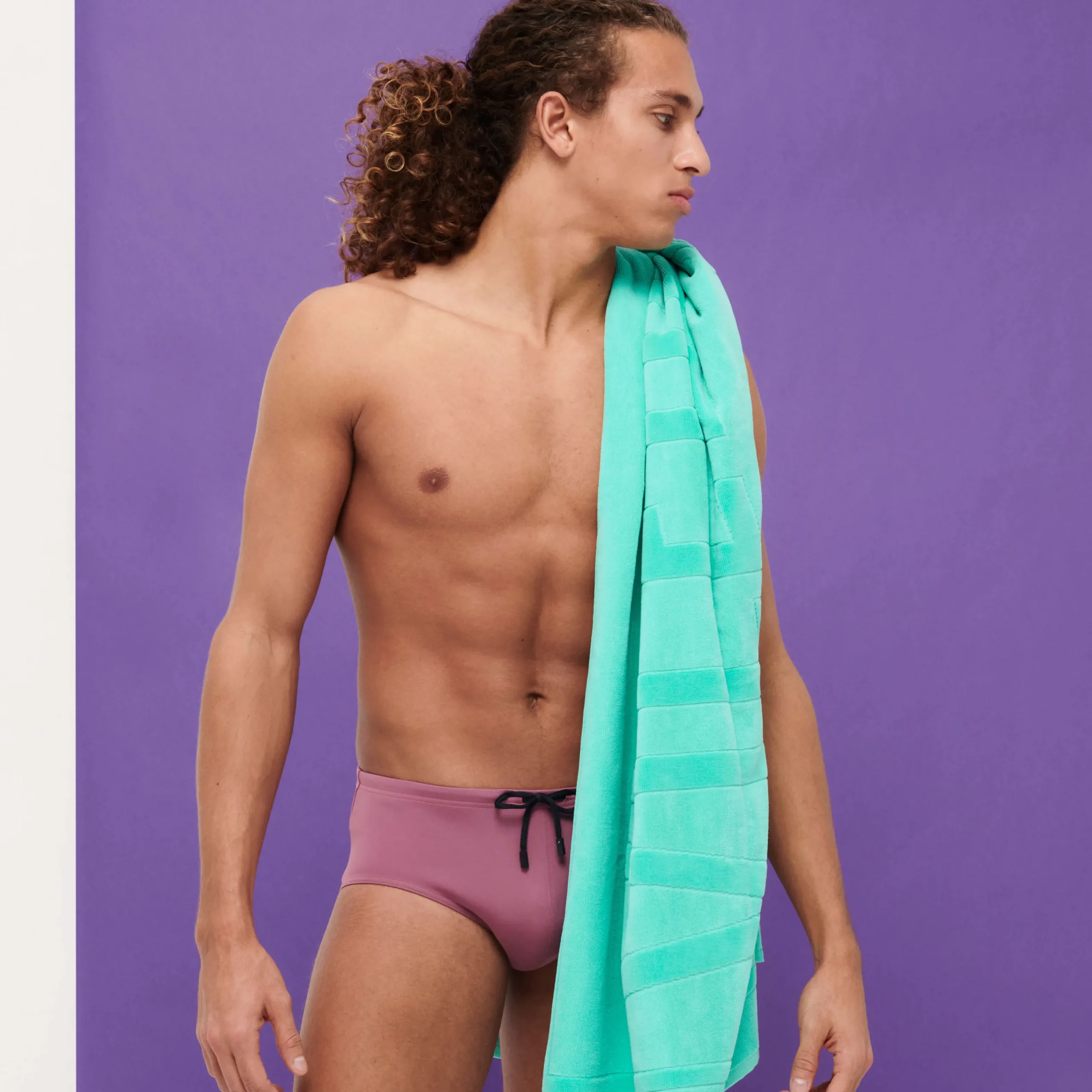 Best Sale Vilebrequin Men Swim Brief Solid Murasaki/Purple