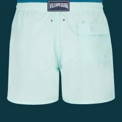 Flash Sale Vilebrequin Men Swim Trunks Bicolor Solid Bicolore Thalassa/Blue